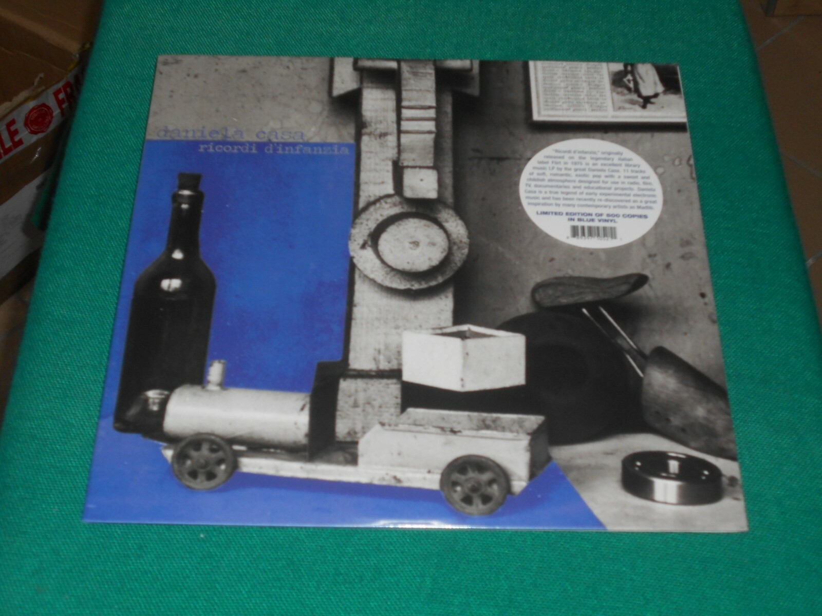 Daniela Casa ‎– Ricordi D'Infanzia Limited Edition, Reissue, Blue   lp
