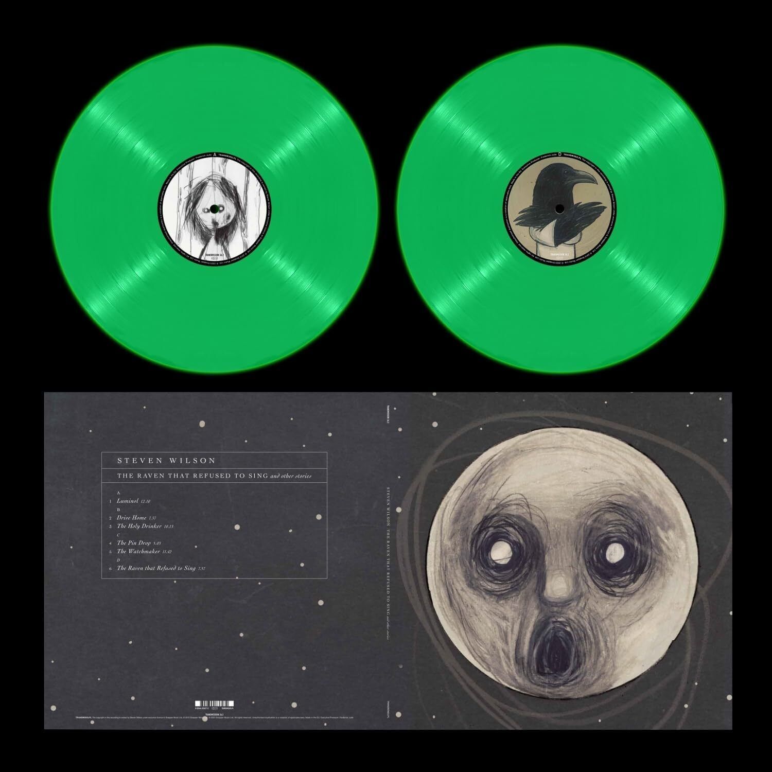 Steven Wilson  - The Raven That Refused To Sing - 2 Vinili (glow in the dark ...