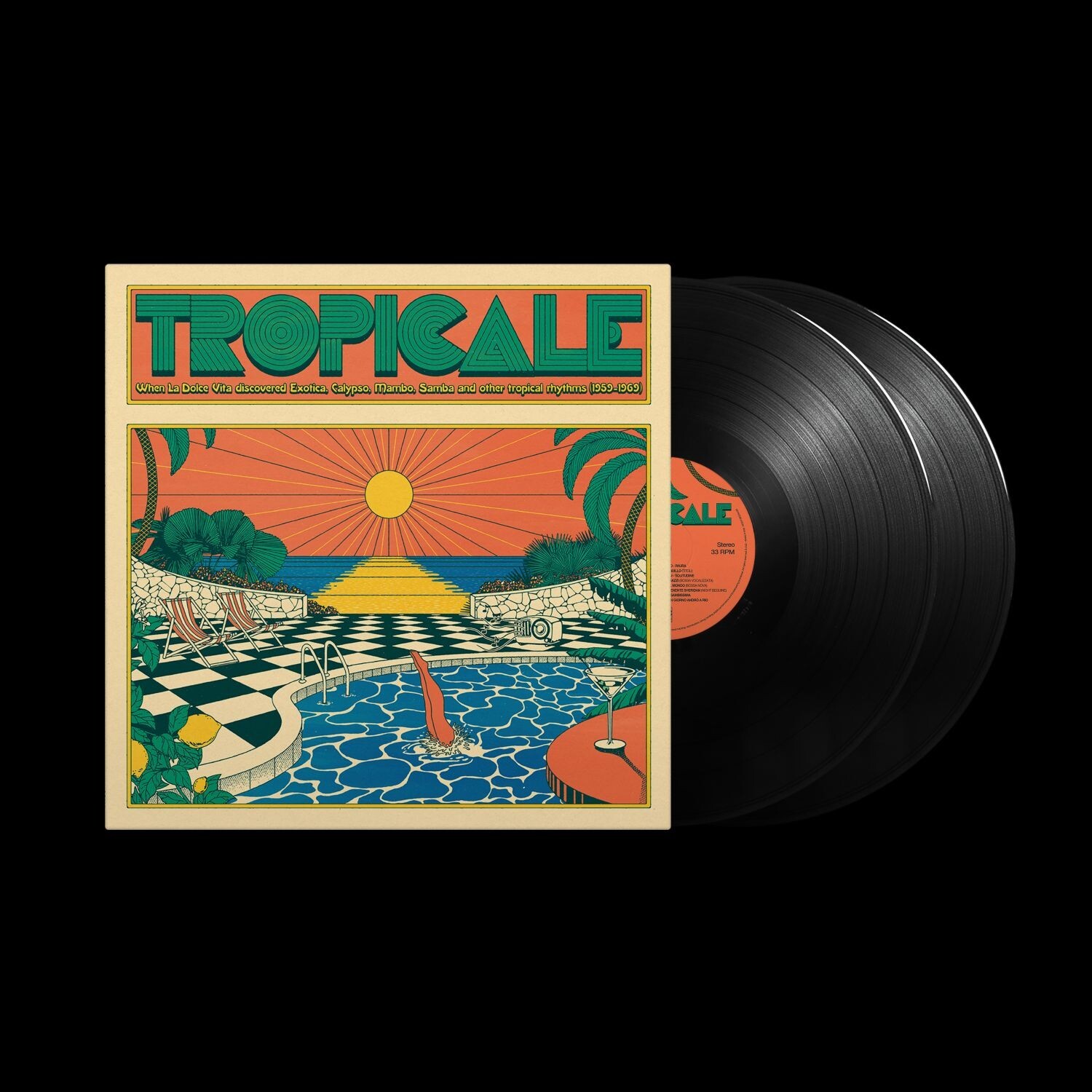 VARIOUS (Morricone/Trovajoli/etc.) - Tropicale (2024) 2 LP Vinyl pre-order