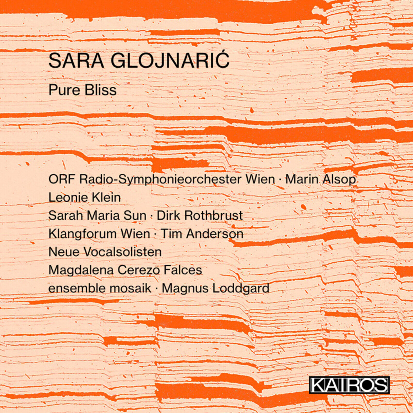 KAI0022031 Sara Glojnaric Pure Bliss CD NEW
