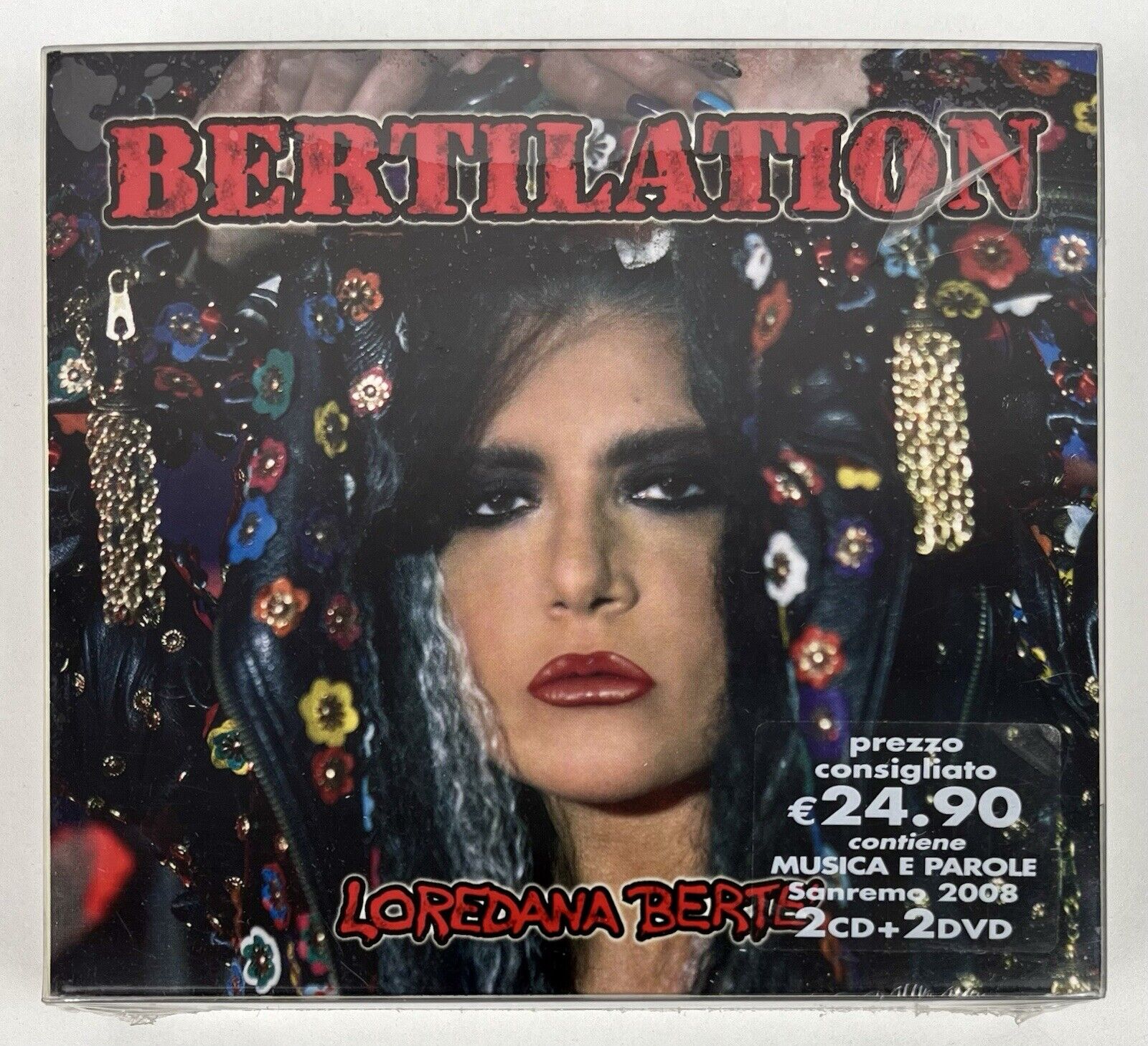 Cofanetto sigillato 2 CD + 2 DVD Loredana Bertè Bertilation
