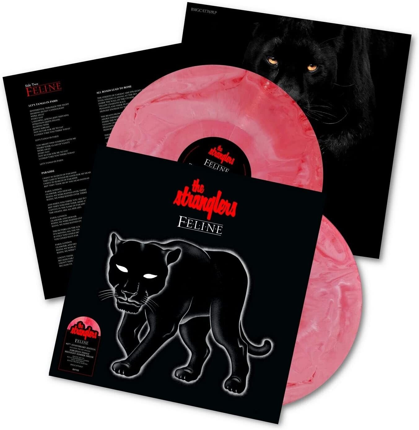THE STRANGLERS - Feline (2023) 2 LP pink marbled Vinyl pre-order