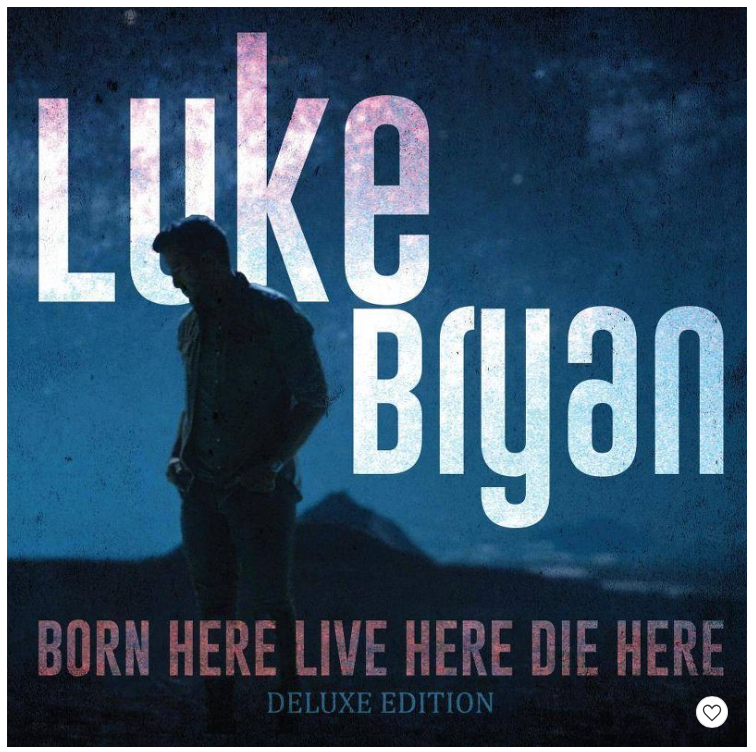 Nuovo Luke Bryan - Born Here Live Die Blu Vinile LP Capitol B0033110-01