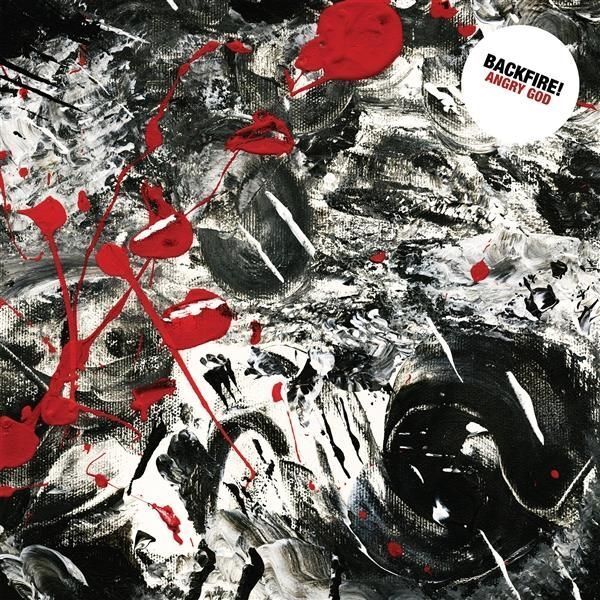 Vinile Backfire! - Angry God (Clear With Red/Black Splatter Vinyl)
