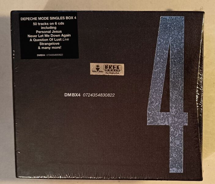 CD Single "Depeche Mode-Single 19-24, DMBX4,MUTE-0724354830822-Factory Sealed