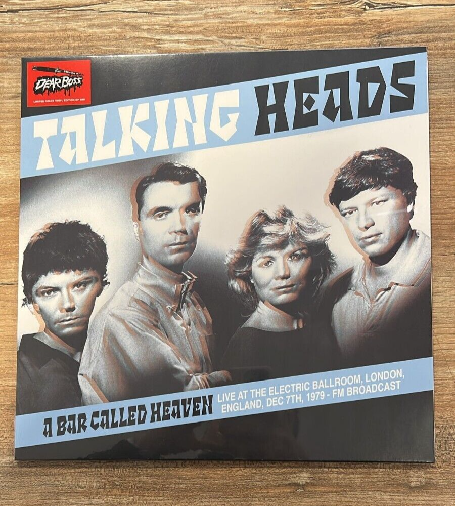 TALKING HEADS - A Bar Called Heaven (LP-VINILE) Limited Edition - Blue Vinyl