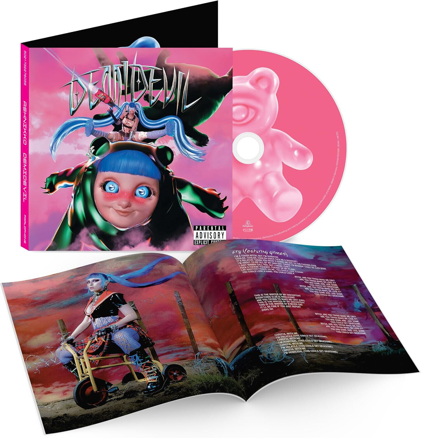 Ashnikko Demidevil Cd Digipack Deluxe Edt. Nuovo e Sigillato
