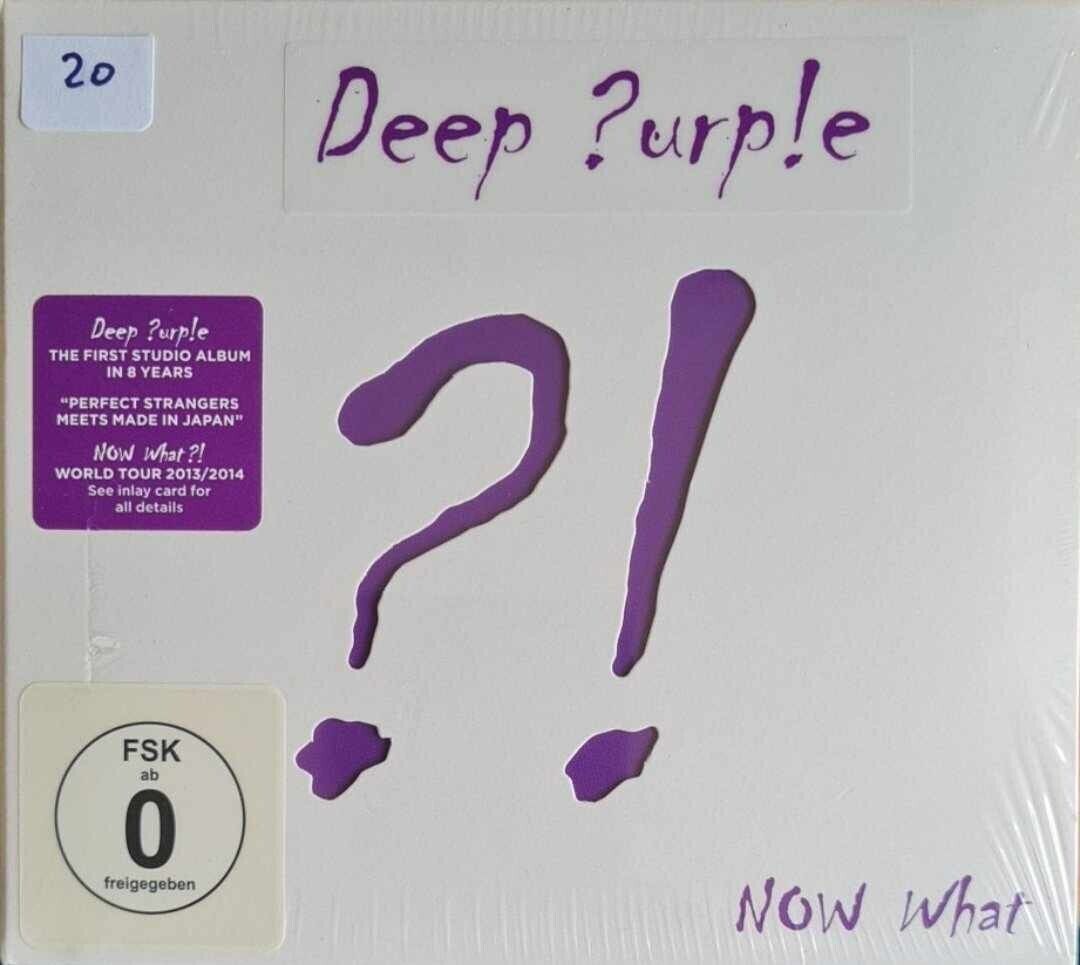 DEEP PURPLE - NOW WHAT - LIMITED EDITION CD+DVD DIGIPACK NEW SEALED