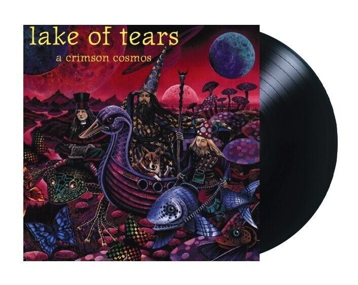 LAKE OF TEARS - A CRIMSON COSMOS - LP Black  VINYL LP Numbered