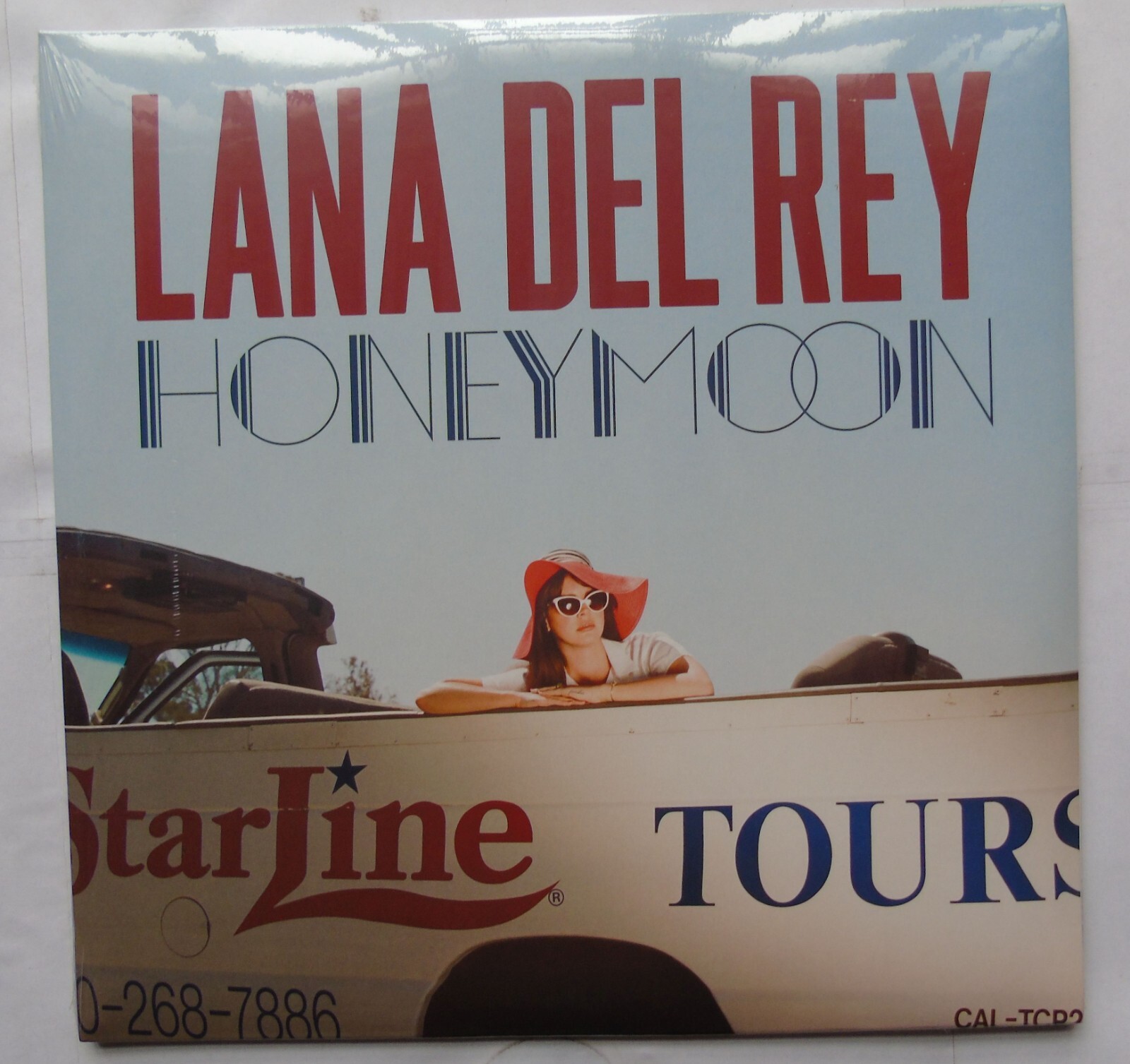 Lana Del Rey - Honeymoon 2-LP Europe 2015, copertina apribile, libretto 16 pa...