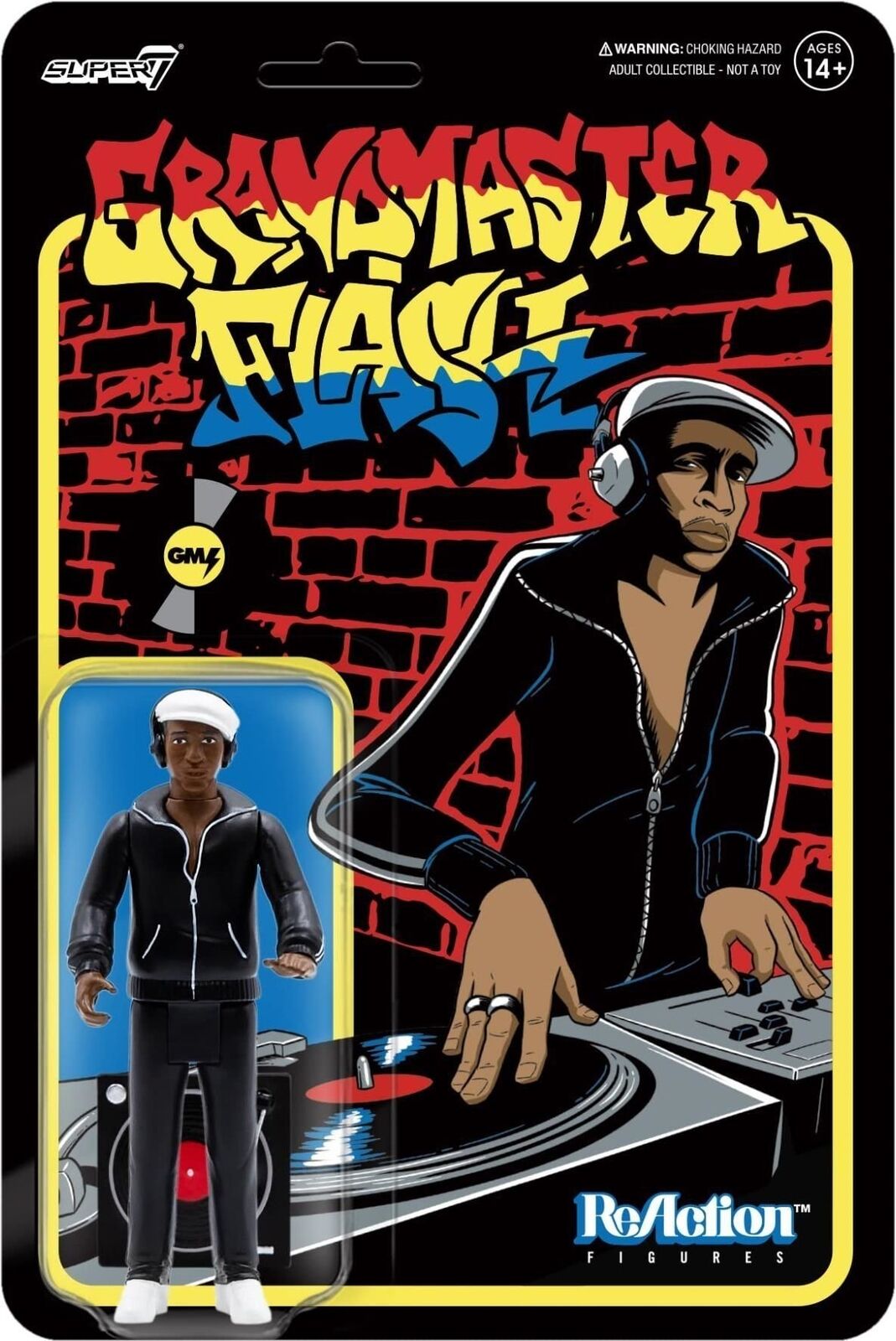 Merchandising Grandmaster Flash: Super7 - Reaction Figure Wave 1 - Grandmaster F