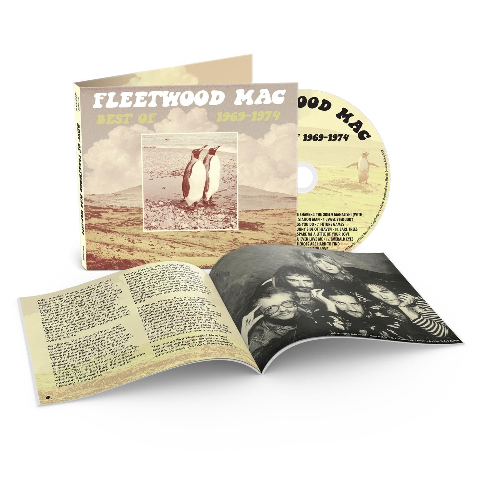 Fleetwood Mac Best of 1969-1974 CD NEW