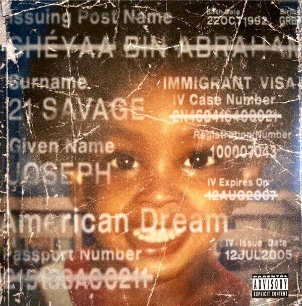 21 Savage - American Dream - VINILE LP SIGILLATO NEW SEALED