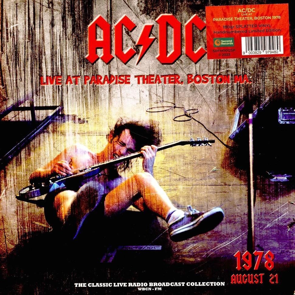 Vinile Ac/Dc - Live At Paradise Theater, Boston 1978 (Splatter Vinyl)