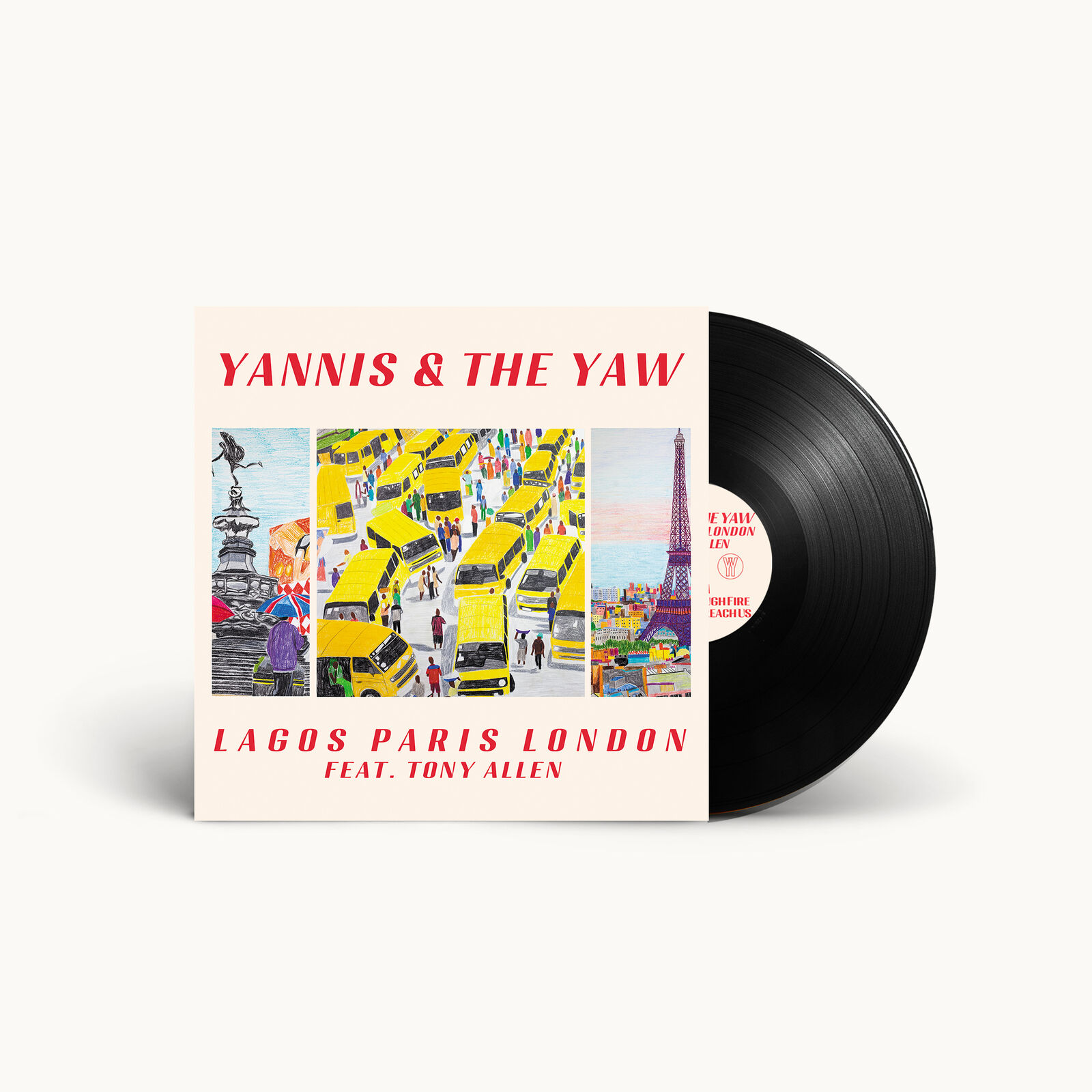 Yannis & the Yaw Lagos Paris London (Vinyl LP) 12" Album