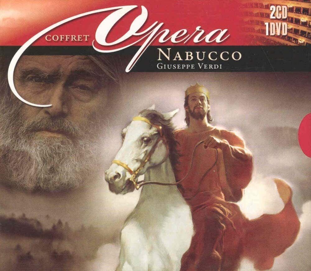 Opera Nabucco - Giuseppe Verdi - 2 CD + 1 DVD - Nuovo
