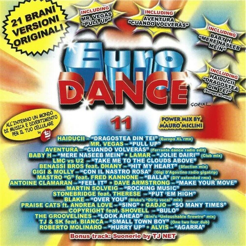 Eurodance 11 - AA.VV. (Audio Cd)