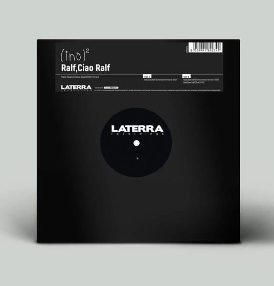 (ino)2 - Ralf, Ciao Ralf (12'') - Vinile