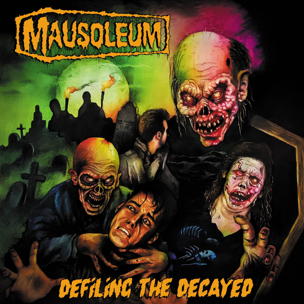 Mausoleum Defiling the Decayed (Vinyl LP) 12" Album