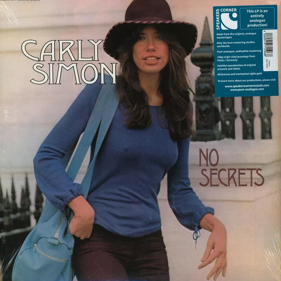 CARLY SIMON - No secrets (2024) LP Vinyl audiophile