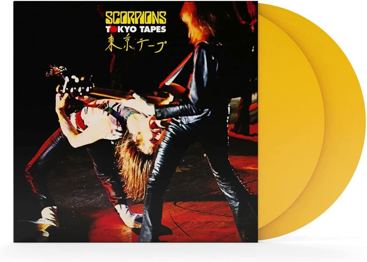 Scorpions Tokyo Tapes Doppio Vinile Lp 180 Gr. Colorato Giallo Nuovo e Sigillato