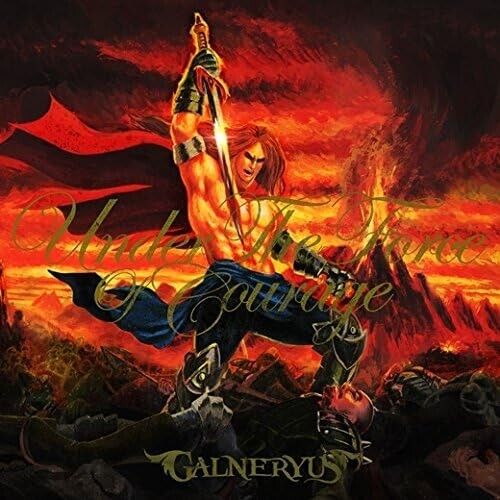 GALNERYUS Under The Force Of Courage CD GIAPPONESE NUOVO