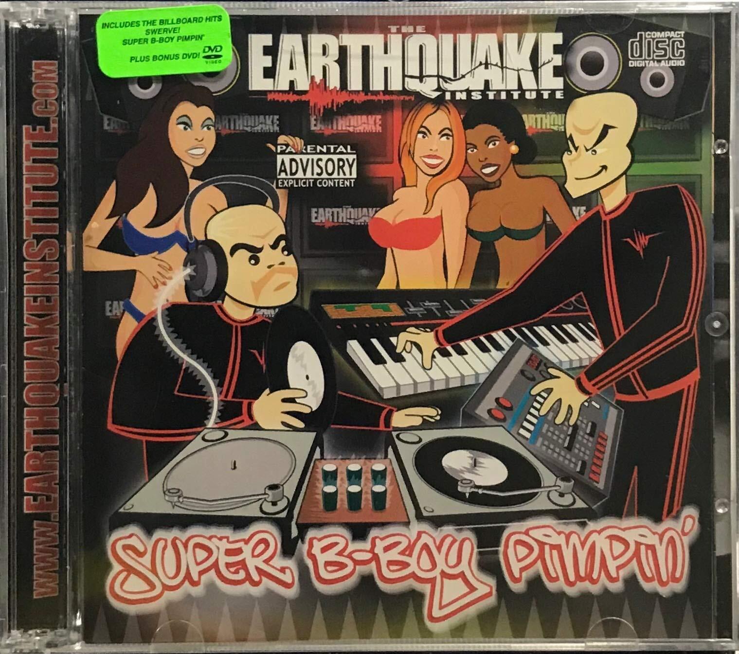 Earthquake Institute Super B-boy Pimpin' (CD) Album