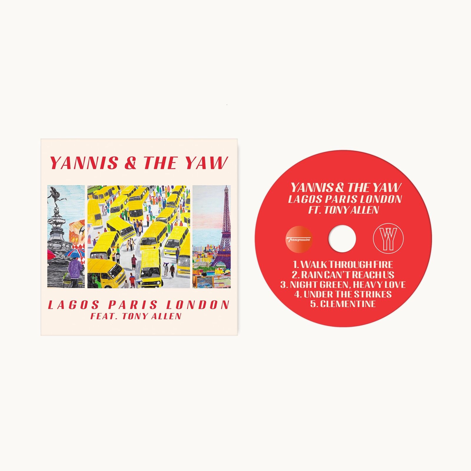 Yannis and the Yaw Lagos Paris London CD NEW