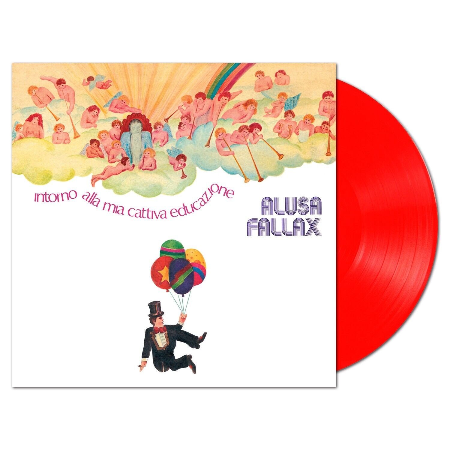 ALUSA FALLAX Intorno alla mia cattiva educazione (ltd.ed.clear red vinyl)LP prog