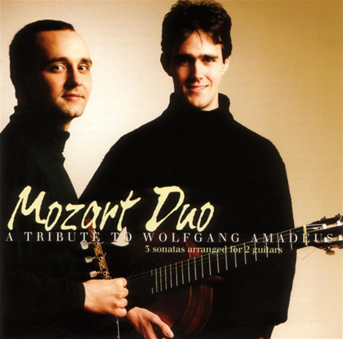Mozart Duo Sonatas Arranged for 2 Guitars (CD) Album