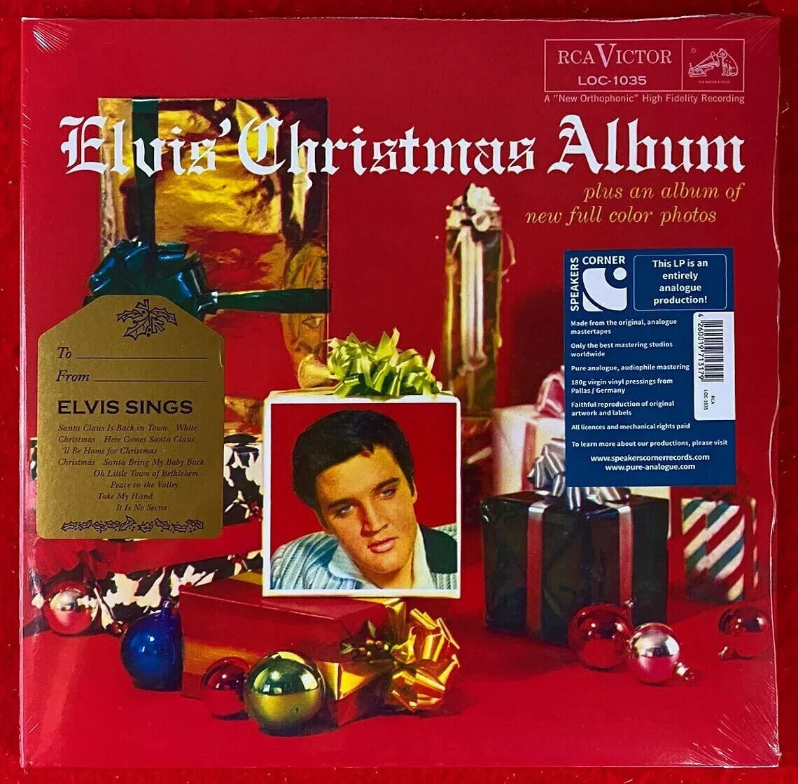 ELVIS PRESLEY - Elvis Christmas album (2024) LP audiophile Vinyl