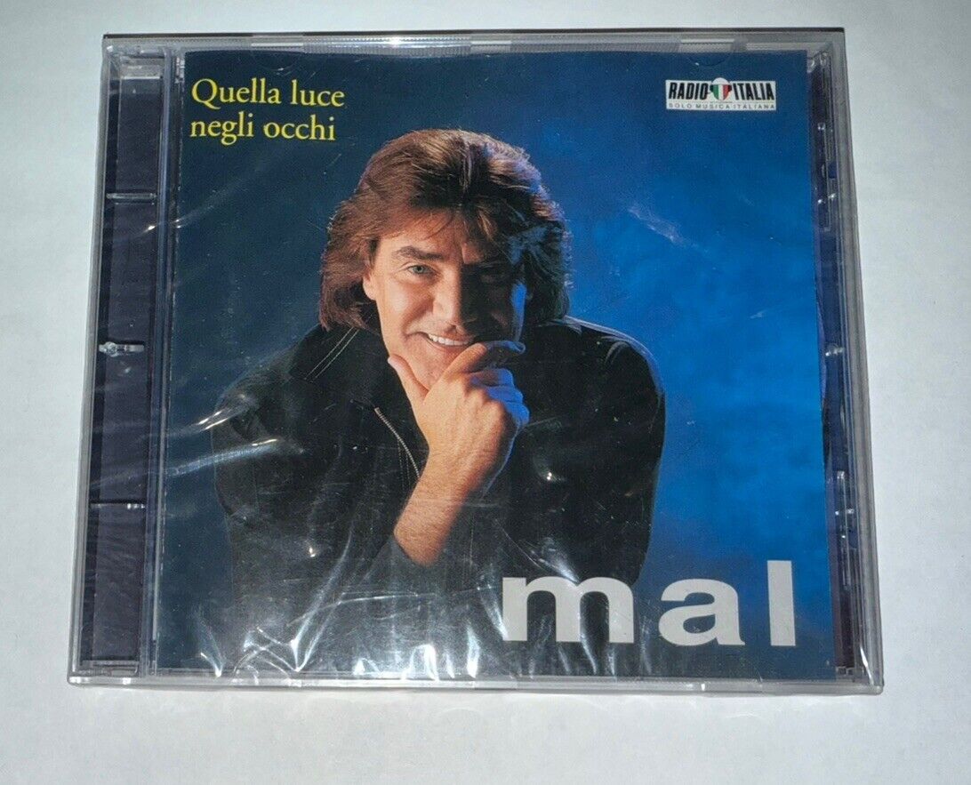 MAL "QUELLA LUCE NEGLI OCCHI" RARO CD 1996 FUORI CATALOGO - SIGILLATO