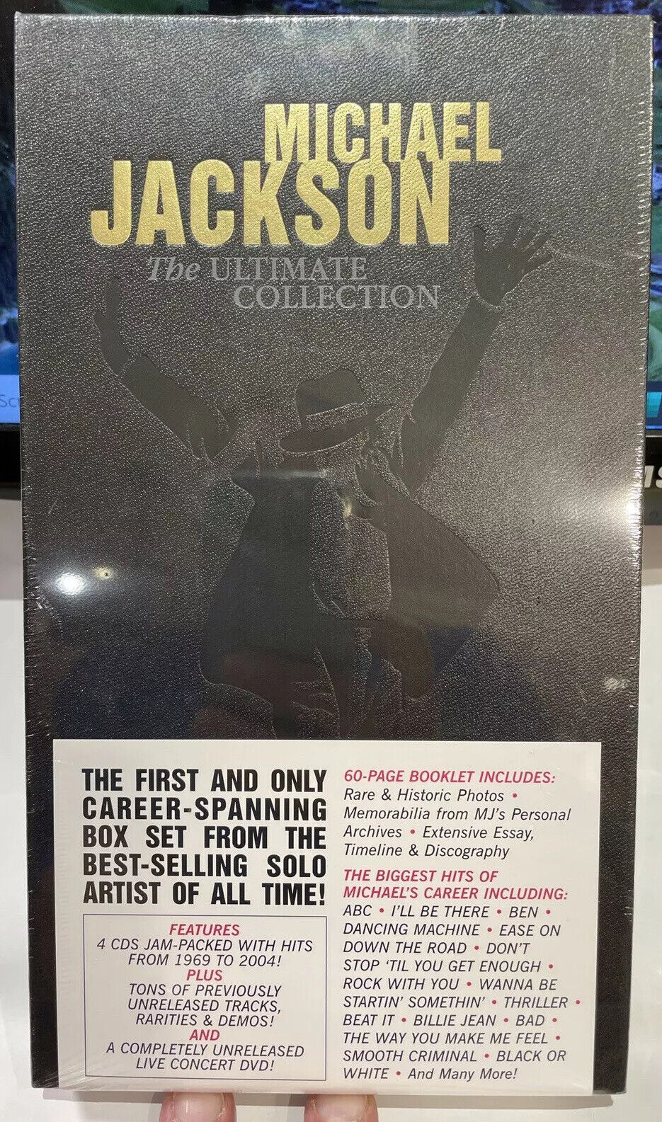 Michael Jackson the ultimate collection nuovo di Zecca Sigillato sealed rare New
