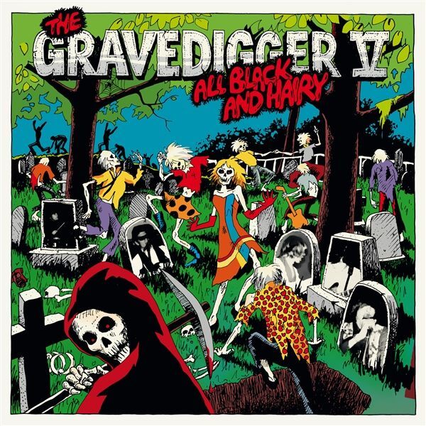 Vinile Gravedigger V - All Black And Hairy