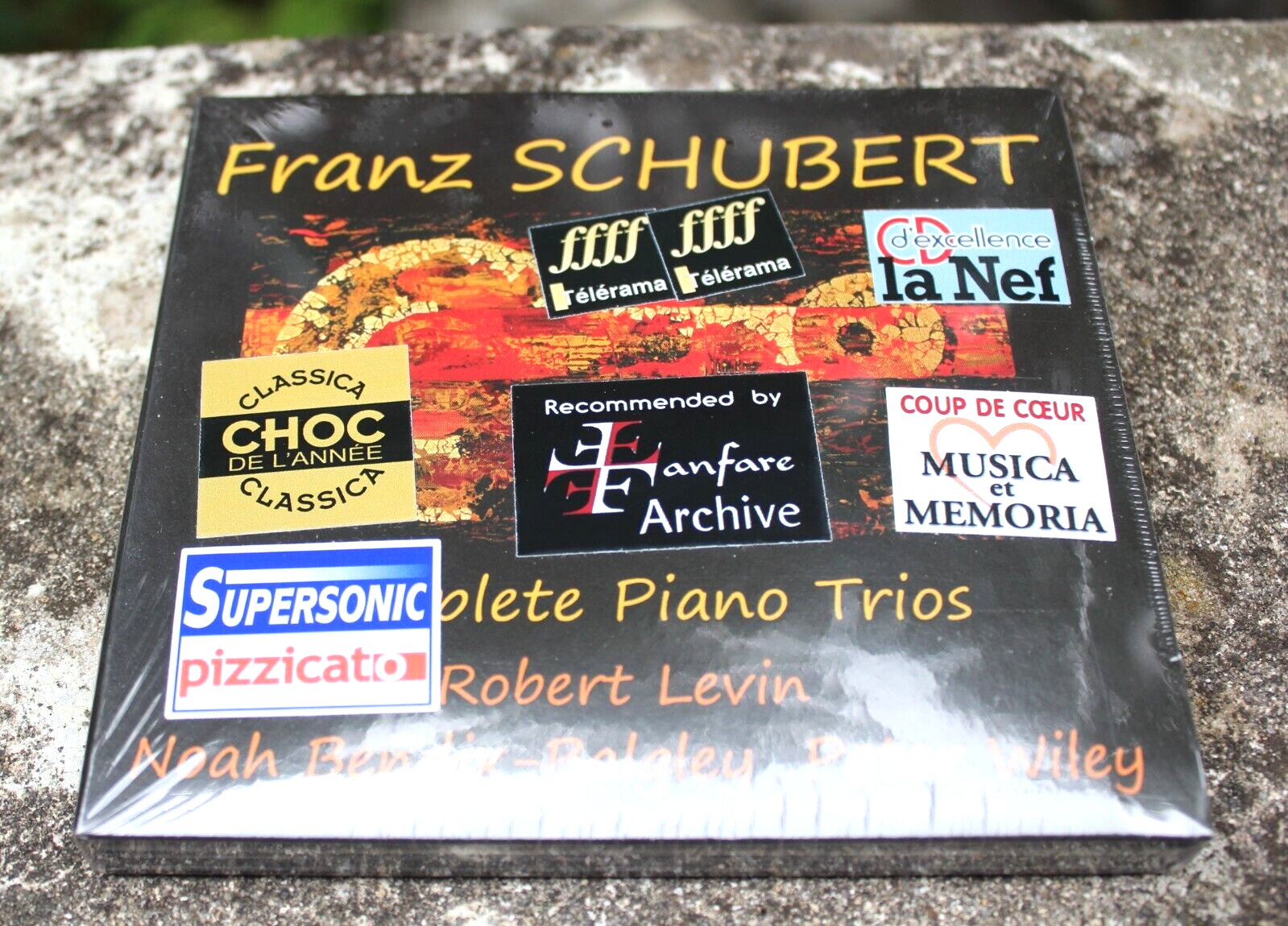 Franz Schubert Robert Levin Trio Pianoforte. 2 CD Eri