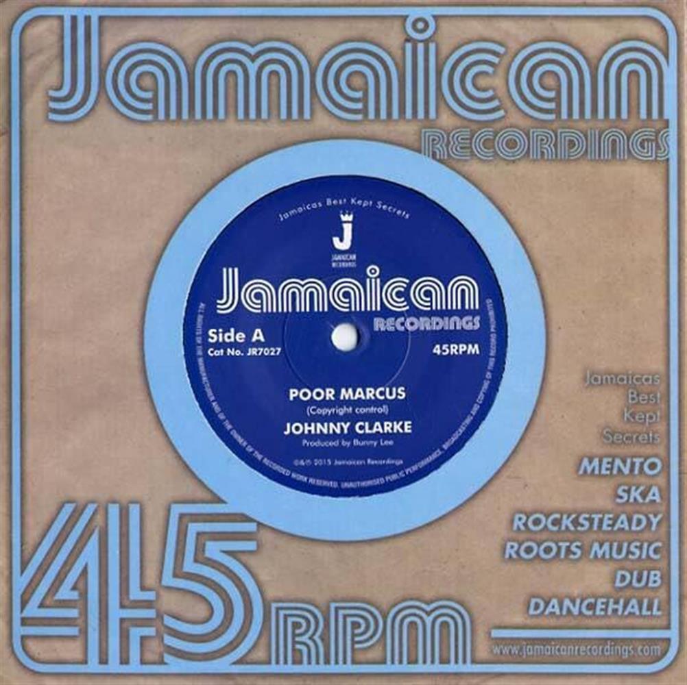 Johnny Clarke - Poor Marcus/Version (7") - AA.VV. (Vinile)