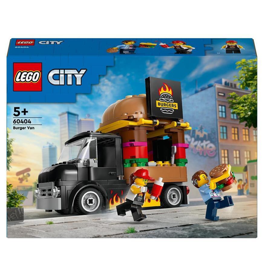 Costruzioni - Lego: 60404 - City Great Vehicles - Furgone Degli Hamburger