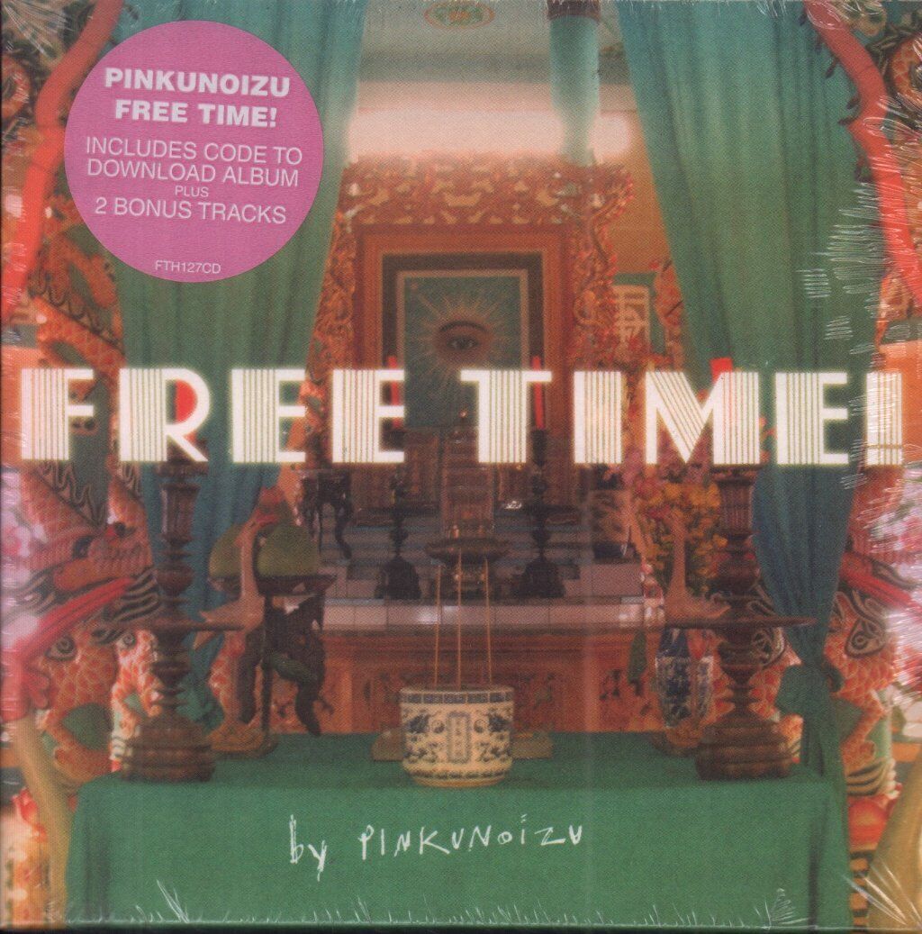 Pinkunoizu Free Time! CD UK Full Time Hobby 2012 in card sleeve design with