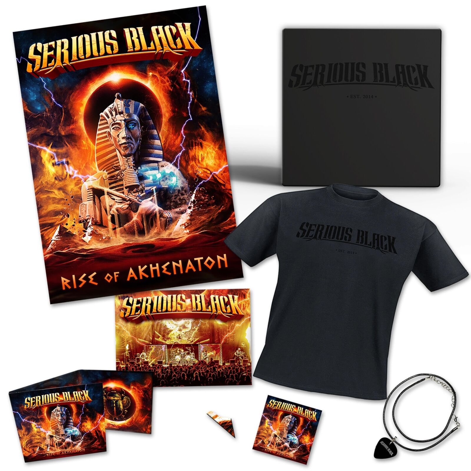 Serious Black Rise of Akhenaton (Ltd. Inkl. Shirt M) (CD)