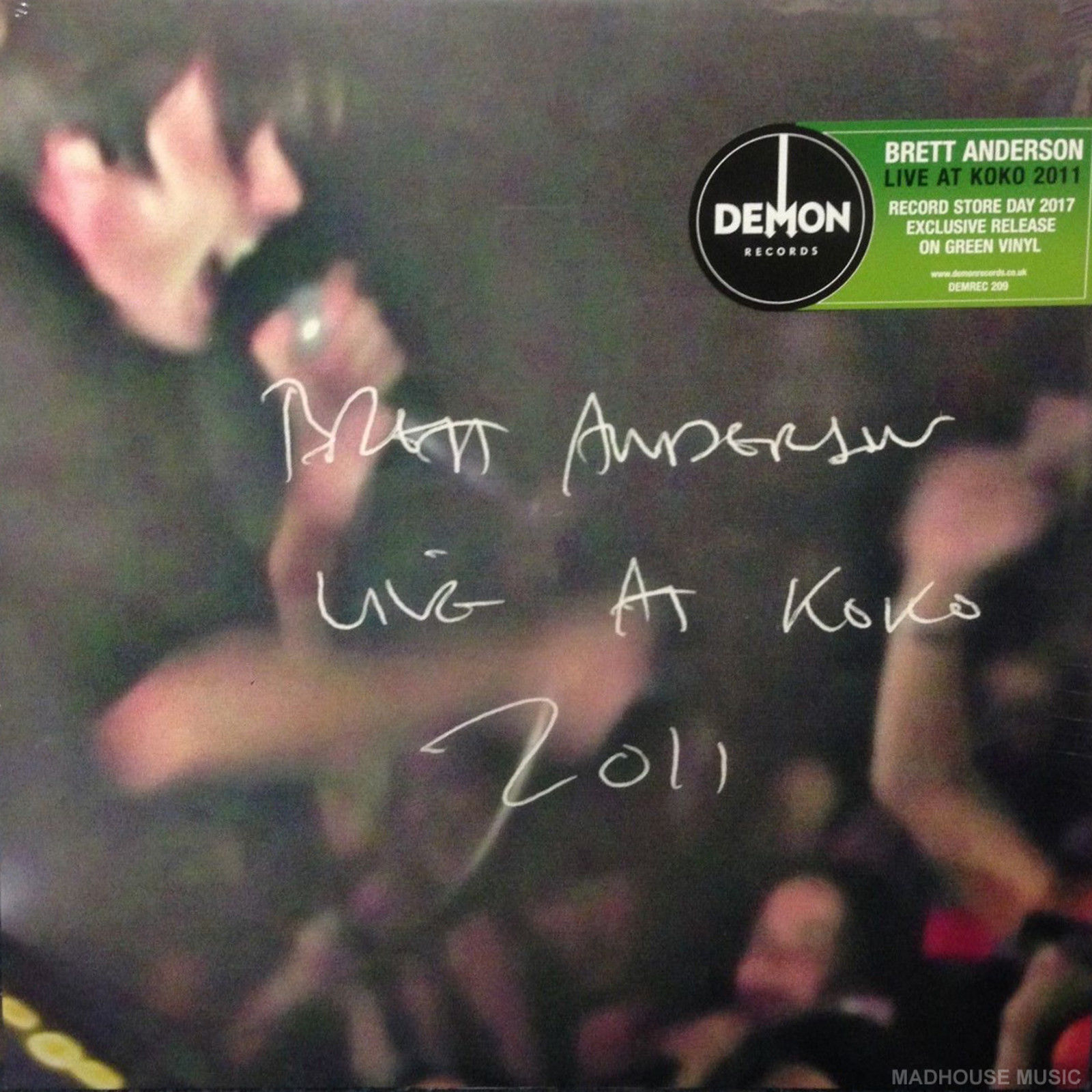 ANDERSON BRETT LIVE AT KOKO 2011 VINILE LP VERDE / GREEN RECORD STORE DAY 2017