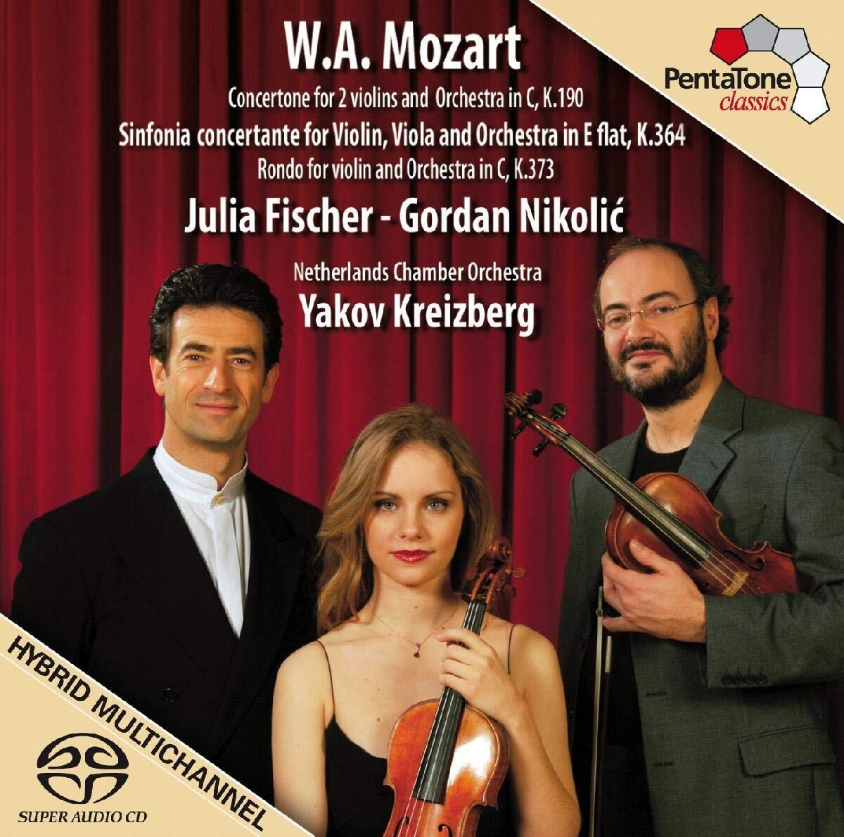 Julia Fischer Sinfonia Concertante, Concertone, Rondo (Kreizberg) (CD) Album