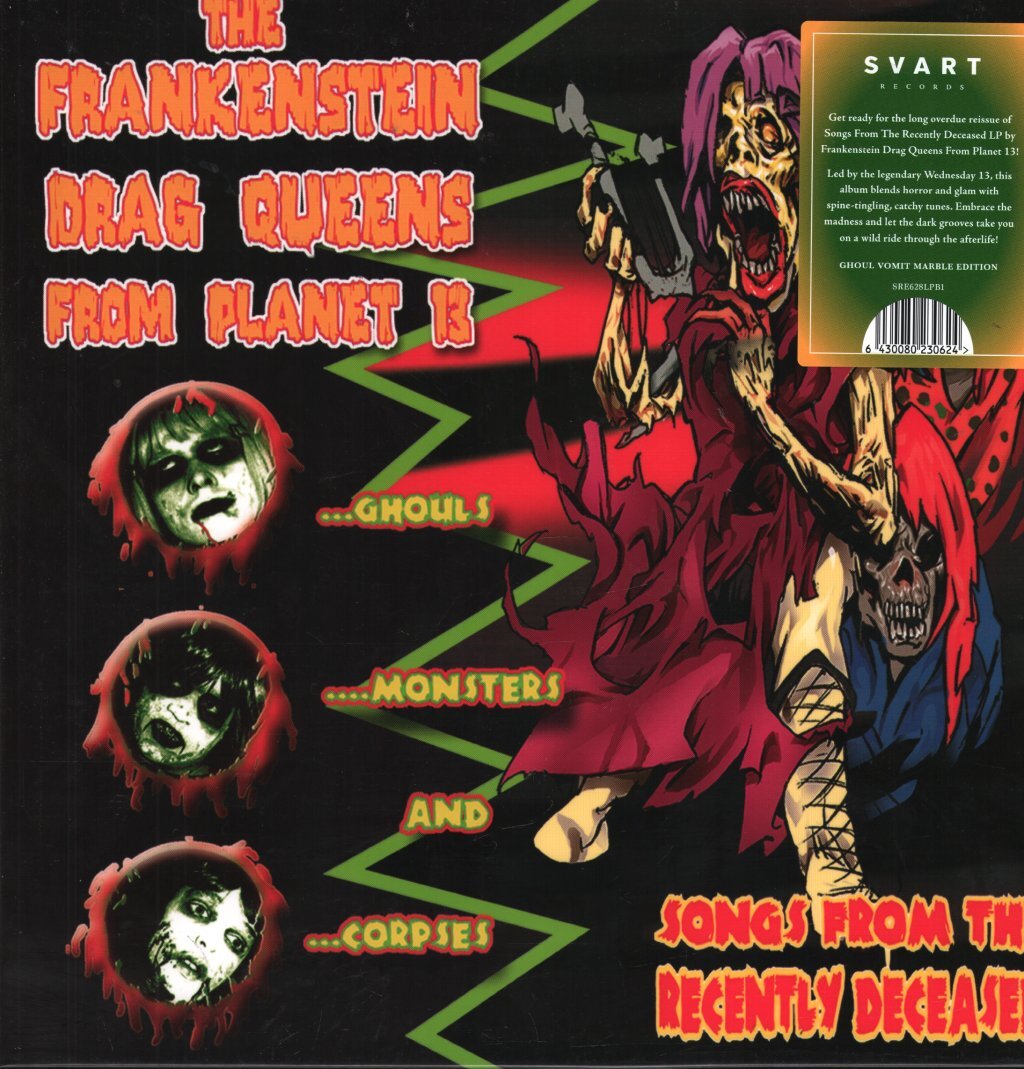 FRANKENSTEIN DRAG QUEENS FROM PLANET 13 SONGS FROM THE RECENTLY DECEASED LP VINY