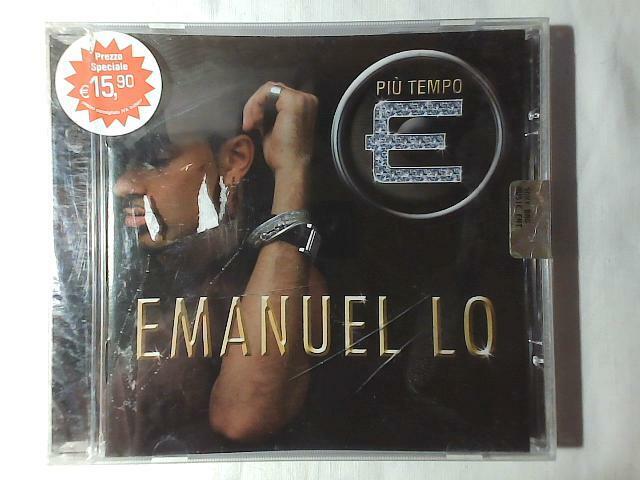 EMANUEL LO Piu' tempo cd SOTTOTONO GIORGIA SIGILLATO SEALED!!!