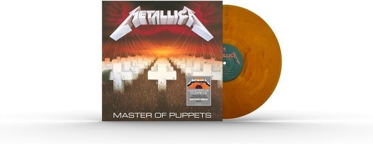 METALLICA - Master of Puppets -VINILE LP COLORED SIGILLATO NEW SEALED