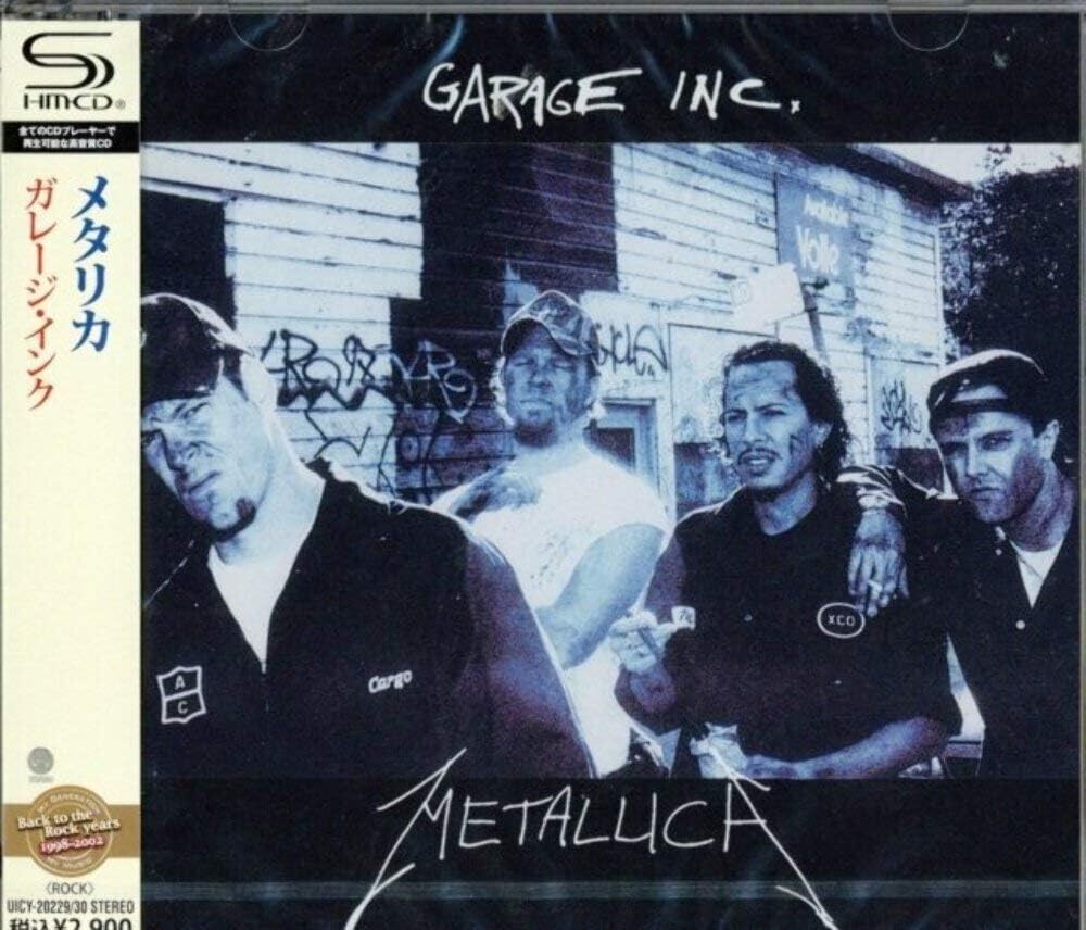 METALLICA-Garage Inc-CD Remastered Reissue Japan NUOVO