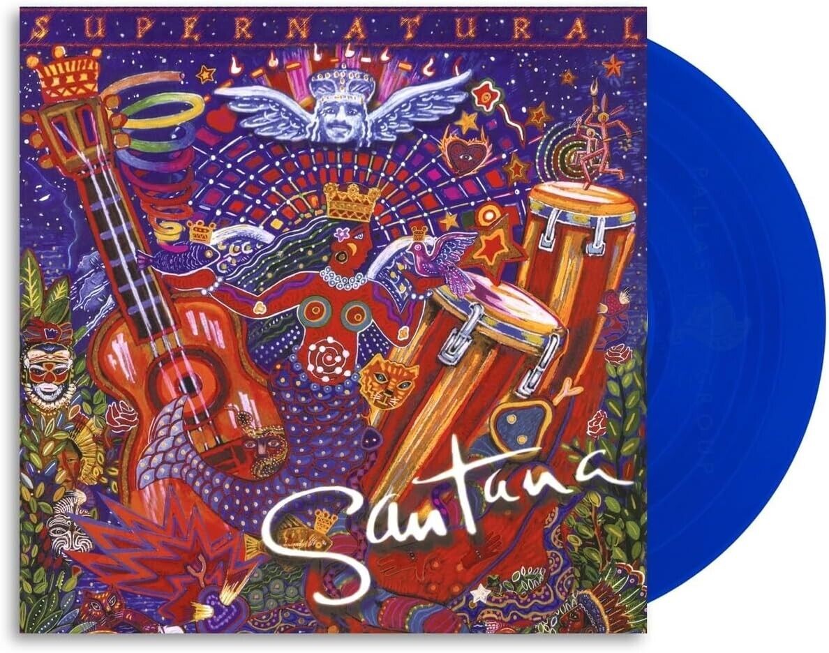 SANTANA - Supernatural (2024) 2 LP blue Vinyl pre order