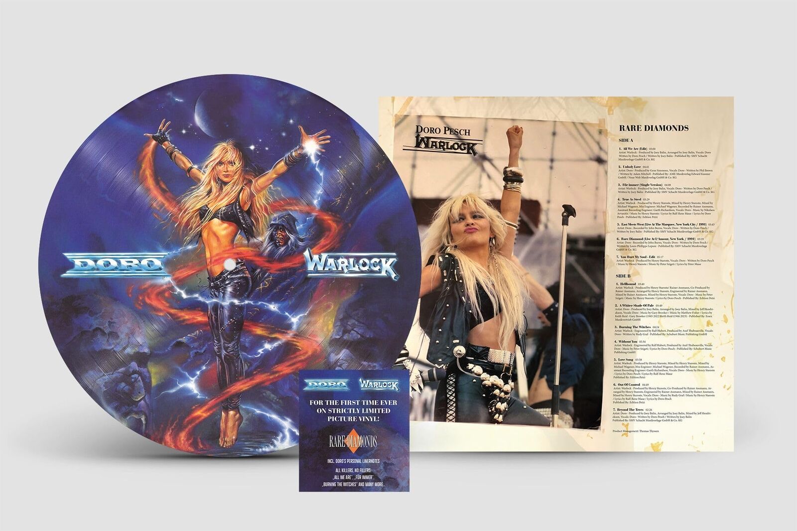 Doro Rare Diamonds (Picture LP) (Vinyl LP)