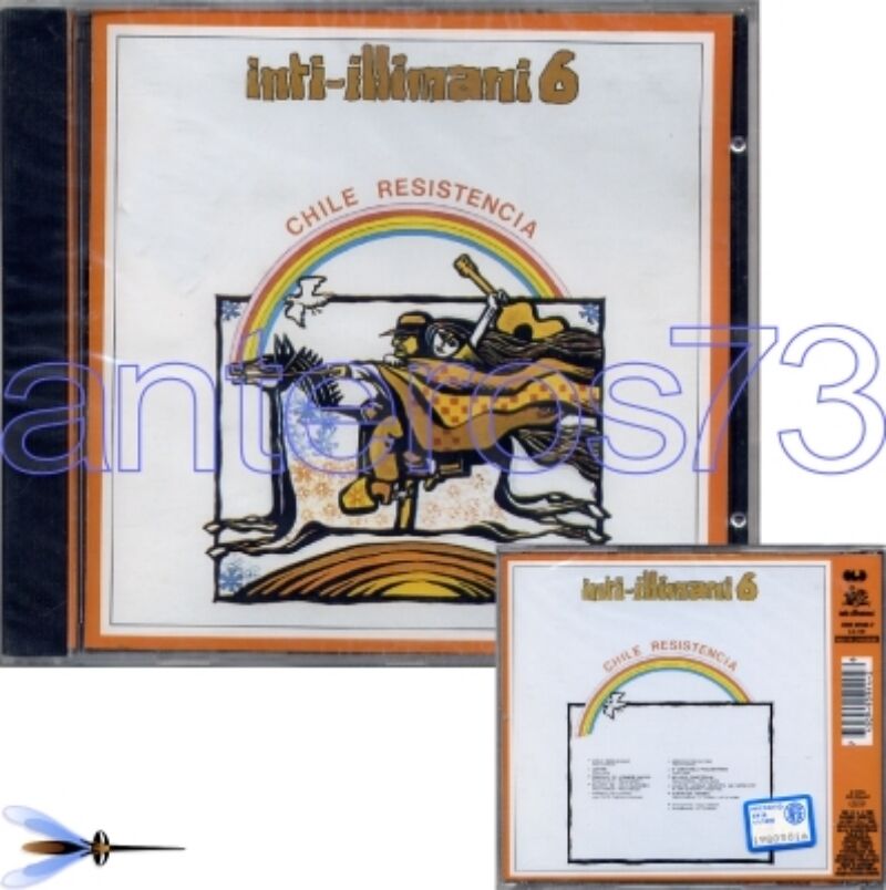 INTI-ILLIMANI "CHILE RESISTENCIA" RARE CD ITALY SEALED