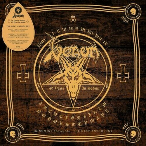 VENOM IN NOMINE SATANAS DOPPIO CD DIGIPAK NUOVO