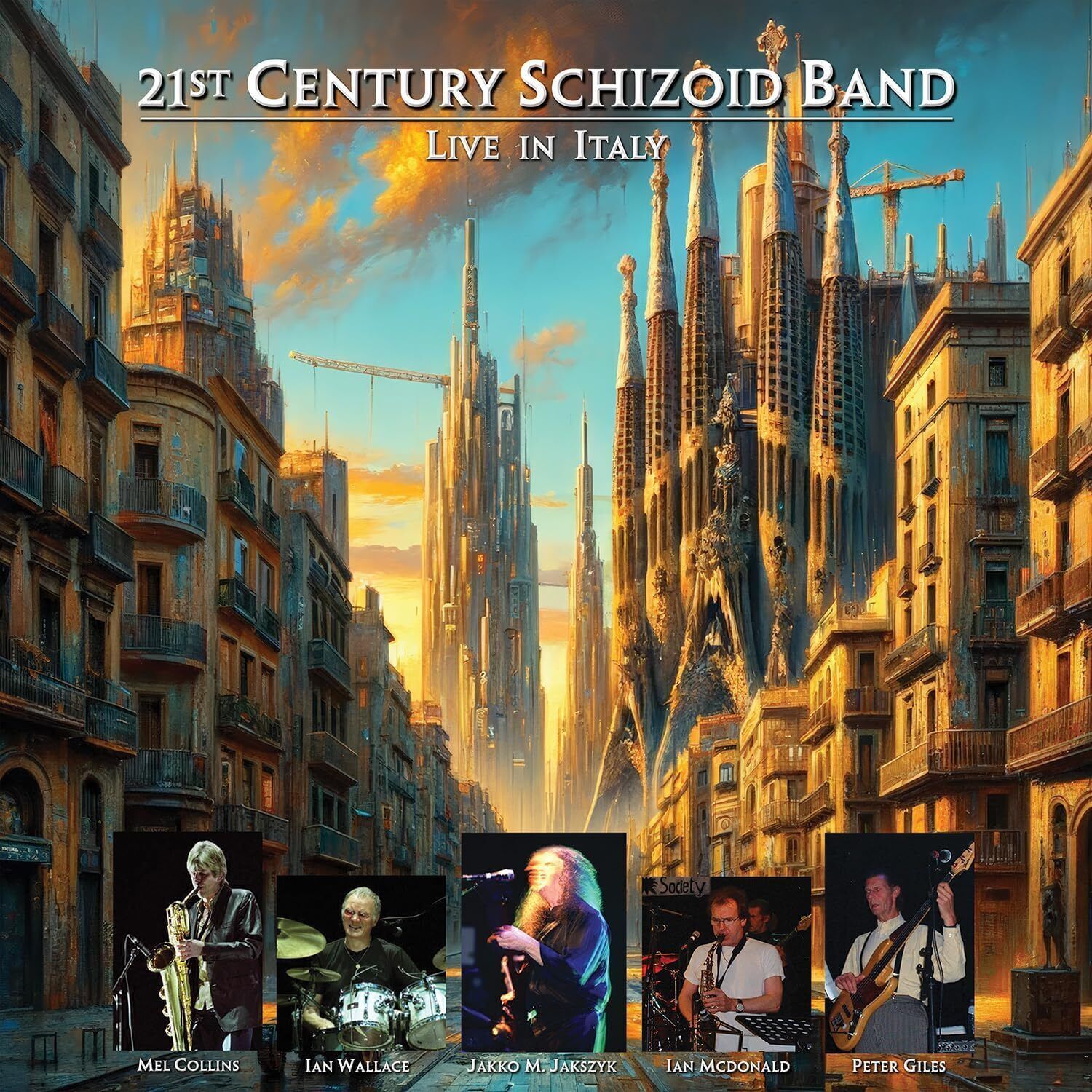 21st Century Schizoid Band Live in Italy (Vinyl LP) 12" Album Coloured Vinyl